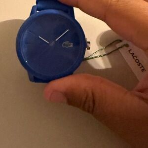 Lacoste Blue Smartwatch with Sleek Design